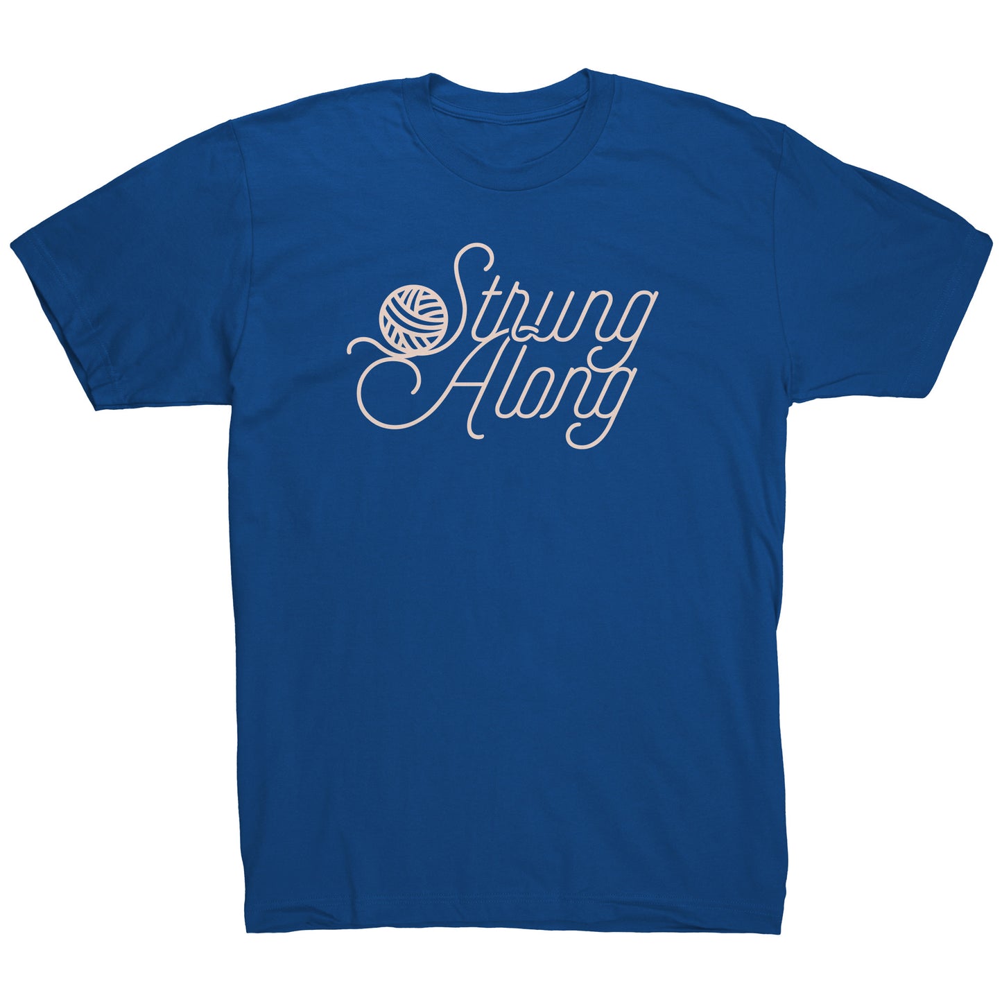Strung Along American Apparel Royal Blue